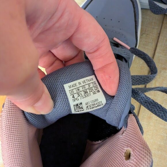 Kids Adidas Hoops 2.0 Mid Shoes - Picture 6 of 8